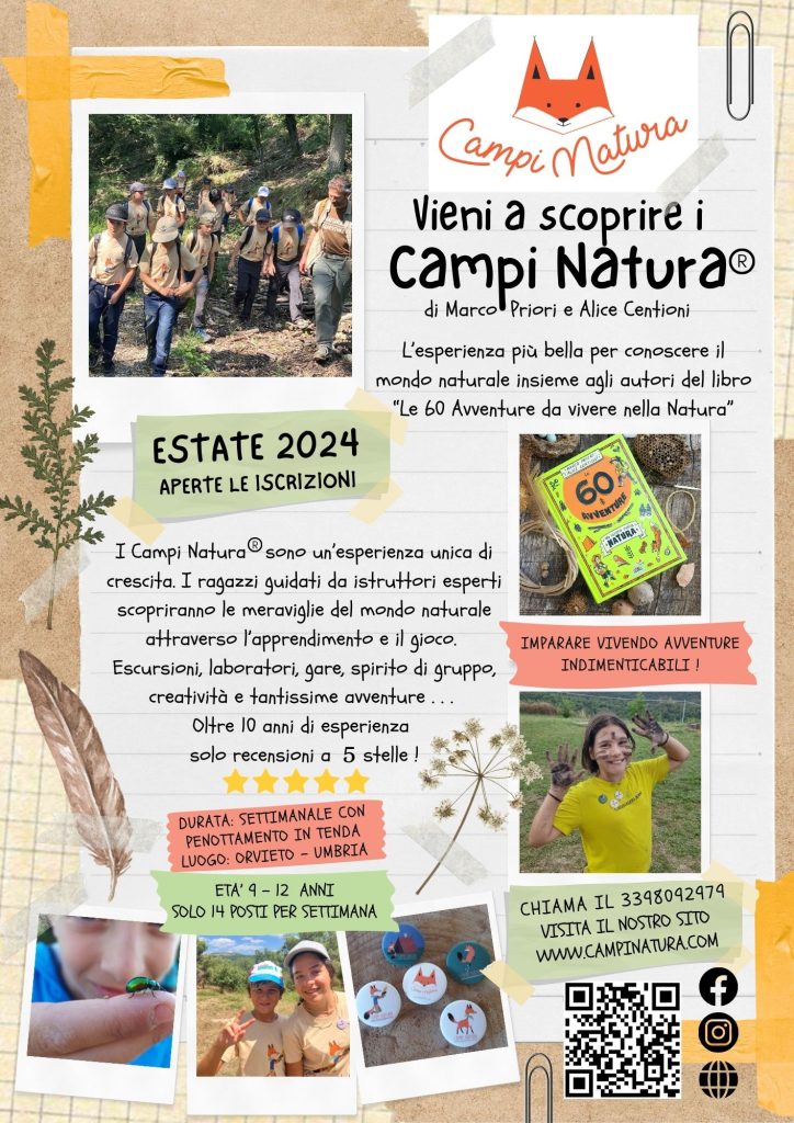 Poster Locandina Campi Natura 2024